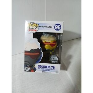 Funko Pop! Games #96 Soldier: 76 (Golden) Blizzard Exclusive Overwatch Figure